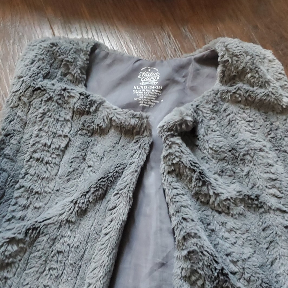 Grey vest